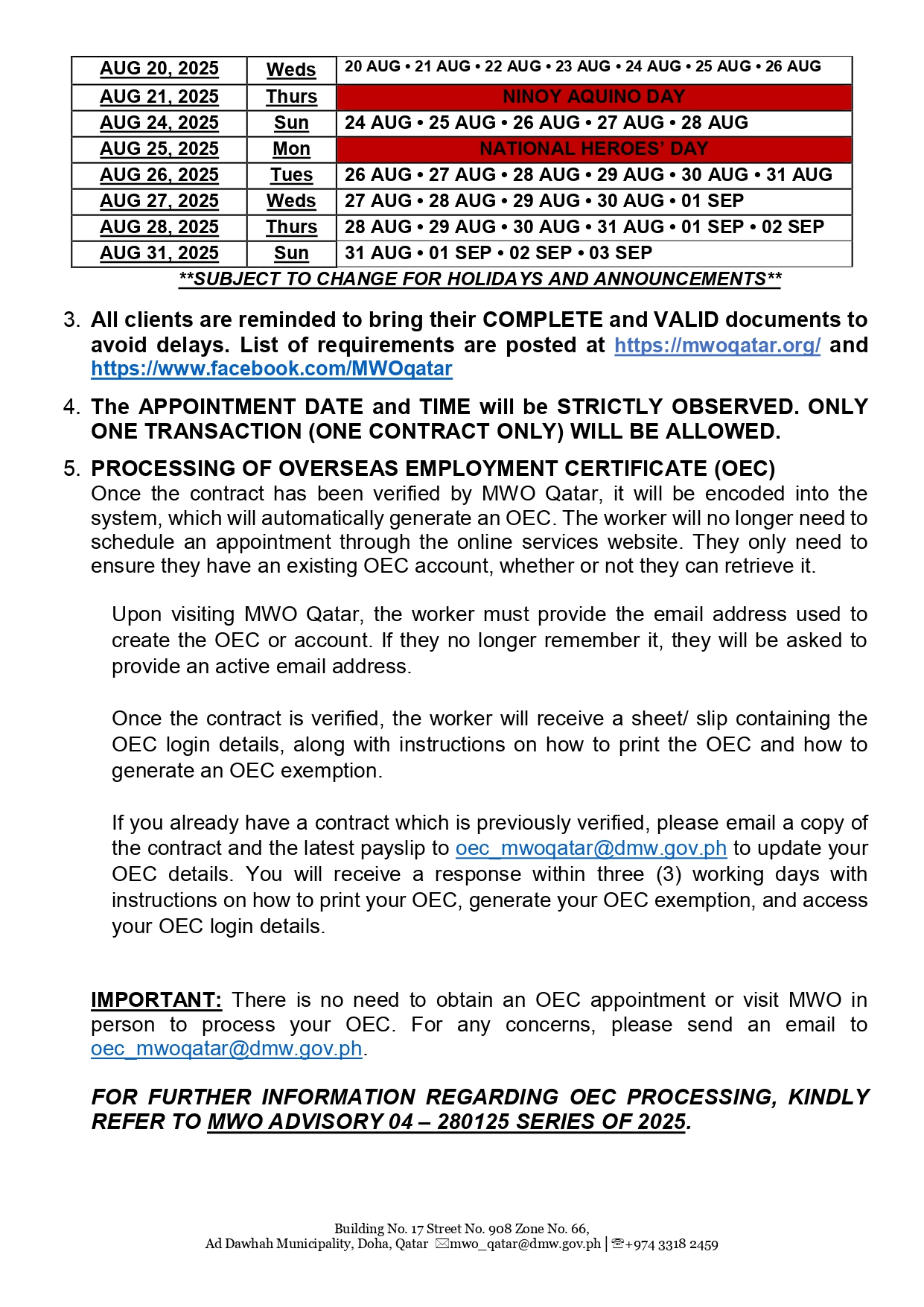 MWO ADVISORY 17 S.2025 AUGUST page 0002